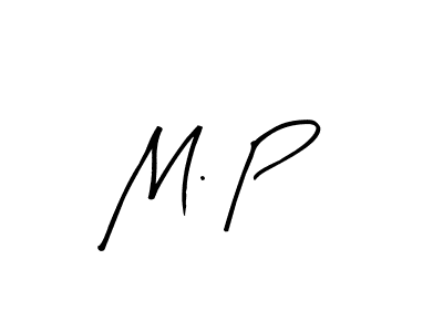 Make a beautiful signature design for name M. P. With this signature (Arty Signature) style, you can create a handwritten signature for free. M. P signature style 8 images and pictures png