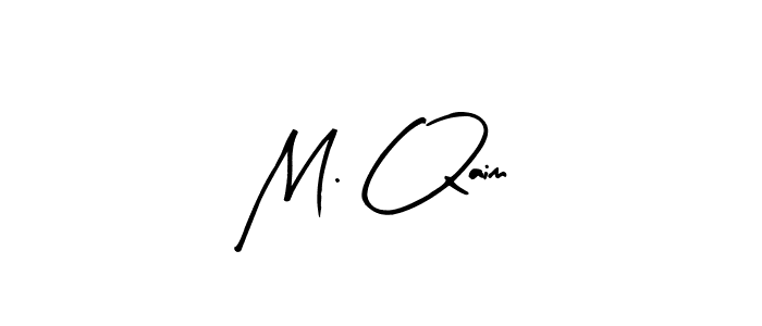 Similarly Arty Signature is the best handwritten signature design. Signature creator online .You can use it as an online autograph creator for name M. Qaim. M. Qaim signature style 8 images and pictures png