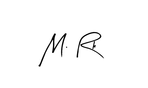 How to make M. Rk signature? Arty Signature is a professional autograph style. Create handwritten signature for M. Rk name. M. Rk signature style 8 images and pictures png