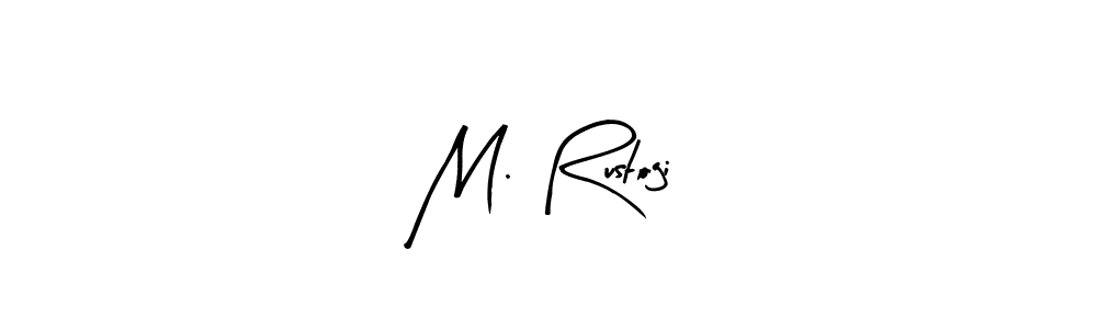 You should practise on your own different ways (Arty Signature) to write your name (M. Rustogi) in signature. don't let someone else do it for you. M. Rustogi signature style 8 images and pictures png