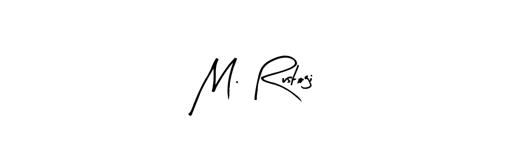 Make a beautiful signature design for name M. Rustogi. Use this online signature maker to create a handwritten signature for free. M. Rustogi signature style 8 images and pictures png