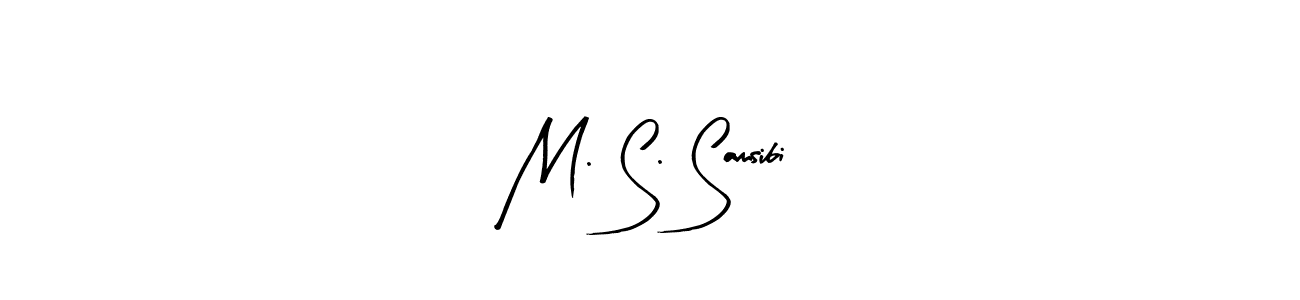 Also You can easily find your signature by using the search form. We will create M. S. Samsibi name handwritten signature images for you free of cost using Arty Signature sign style. M. S. Samsibi signature style 8 images and pictures png