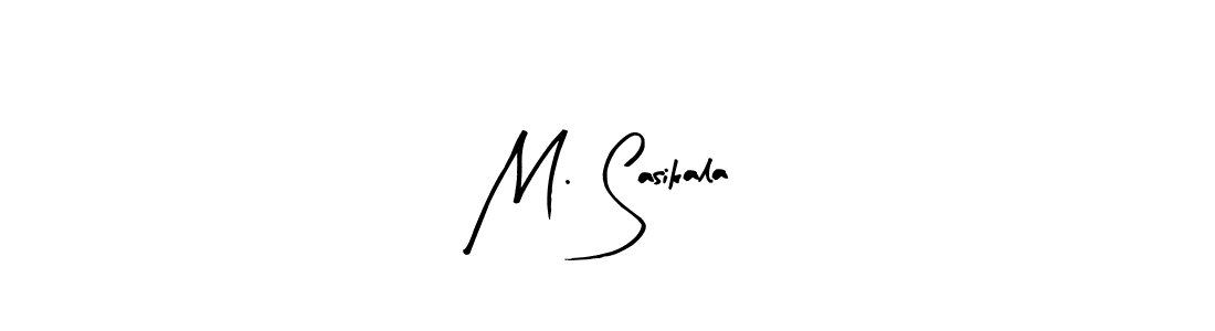 Once you've used our free online signature maker to create your best signature Arty Signature style, it's time to enjoy all of the benefits that M. Sasikala name signing documents. M. Sasikala signature style 8 images and pictures png