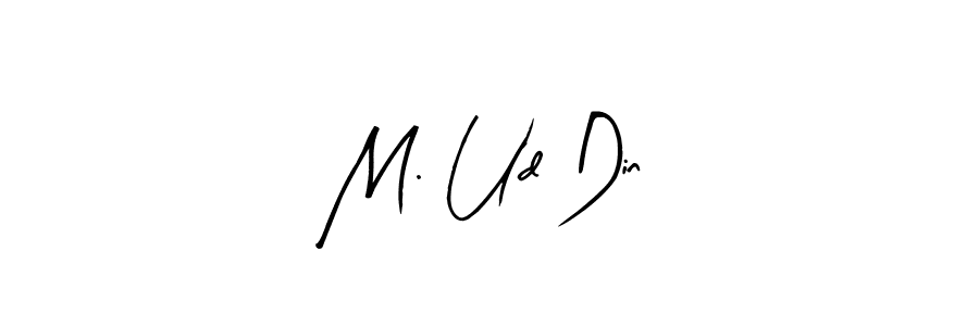 How to Draw M. Ud Din signature style? Arty Signature is a latest design signature styles for name M. Ud Din. M. Ud Din signature style 8 images and pictures png