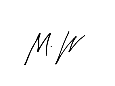 This is the best signature style for the M. W name. Also you like these signature font (Arty Signature). Mix name signature. M. W signature style 8 images and pictures png