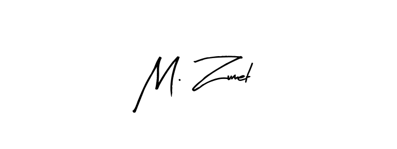 Create a beautiful signature design for name M. Zumet. With this signature (Arty Signature) fonts, you can make a handwritten signature for free. M. Zumet signature style 8 images and pictures png