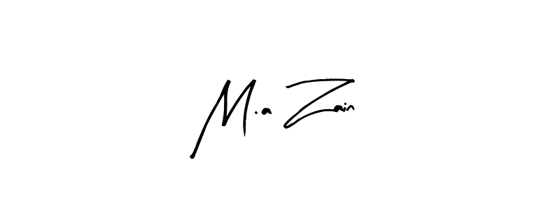 See photos of M.a Zain official signature by Spectra . Check more albums & portfolios. Read reviews & check more about Arty Signature font. M.a Zain signature style 8 images and pictures png