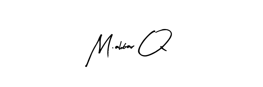 Use a signature maker to create a handwritten signature online. With this signature software, you can design (Arty Signature) your own signature for name M.ahbar Q. M.ahbar Q signature style 8 images and pictures png