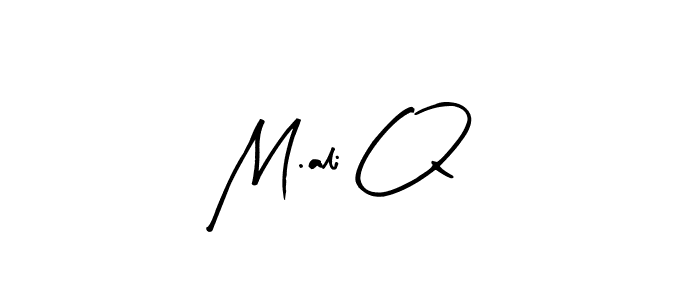 It looks lik you need a new signature style for name M.ali Q. Design unique handwritten (Arty Signature) signature with our free signature maker in just a few clicks. M.ali Q signature style 8 images and pictures png