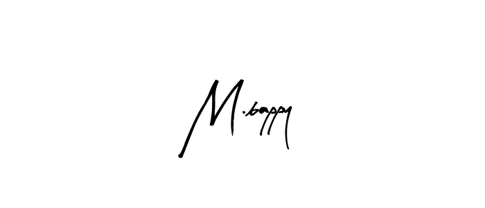 Make a beautiful signature design for name M.bappy. Use this online signature maker to create a handwritten signature for free. M.bappy signature style 8 images and pictures png