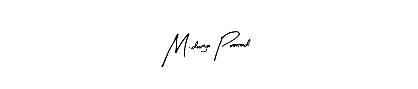 Make a beautiful signature design for name M.durga Prasad. Use this online signature maker to create a handwritten signature for free. M.durga Prasad signature style 8 images and pictures png