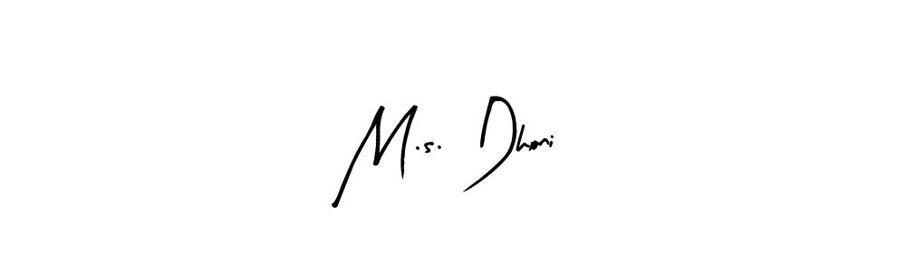 Make a beautiful signature design for name M.s. Dhoni. Use this online signature maker to create a handwritten signature for free. M.s. Dhoni signature style 8 images and pictures png