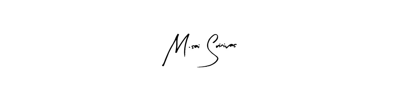 Make a beautiful signature design for name M.sai Srinivas. Use this online signature maker to create a handwritten signature for free. M.sai Srinivas signature style 8 images and pictures png