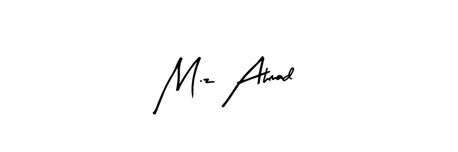 if you are searching for the best signature style for your name M.z Ahmad. so please give up your signature search. here we have designed multiple signature styles  using Arty Signature. M.z Ahmad signature style 8 images and pictures png