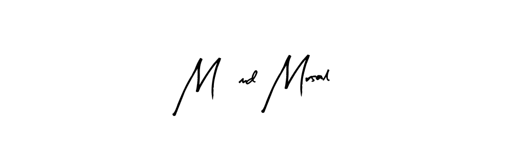Design your own signature with our free online signature maker. With this signature software, you can create a handwritten (Arty Signature) signature for name M7md Mrsal. M7md Mrsal signature style 8 images and pictures png