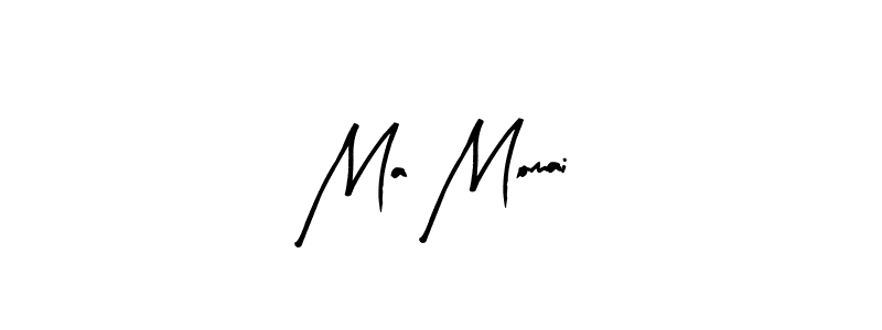 Use a signature maker to create a handwritten signature online. With this signature software, you can design (Arty Signature) your own signature for name Ma Momai. Ma Momai signature style 8 images and pictures png
