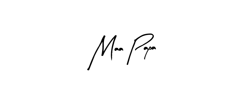 See photos of Maa Papa official signature by Spectra . Check more albums & portfolios. Read reviews & check more about Arty Signature font. Maa Papa signature style 8 images and pictures png