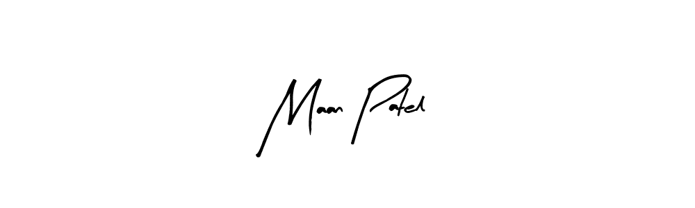 You should practise on your own different ways (Arty Signature) to write your name (Maan Patel) in signature. don't let someone else do it for you. Maan Patel signature style 8 images and pictures png
