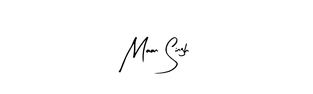 Similarly Arty Signature is the best handwritten signature design. Signature creator online .You can use it as an online autograph creator for name Maan Singh. Maan Singh signature style 8 images and pictures png