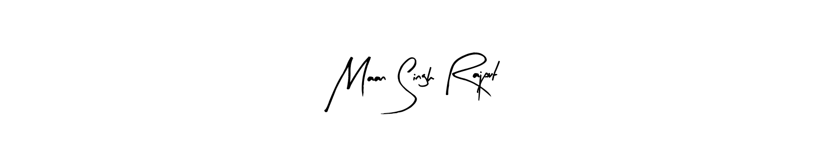 How to make Maan Singh Rajput signature? Arty Signature is a professional autograph style. Create handwritten signature for Maan Singh Rajput name. Maan Singh Rajput signature style 8 images and pictures png