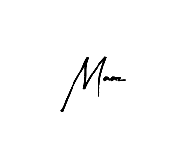 How to make Maaz signature? Arty Signature is a professional autograph style. Create handwritten signature for Maaz name. Maaz signature style 8 images and pictures png