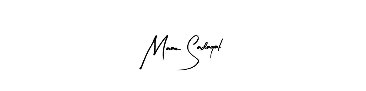 See photos of Maaz Sadaqat official signature by Spectra . Check more albums & portfolios. Read reviews & check more about Arty Signature font. Maaz Sadaqat signature style 8 images and pictures png