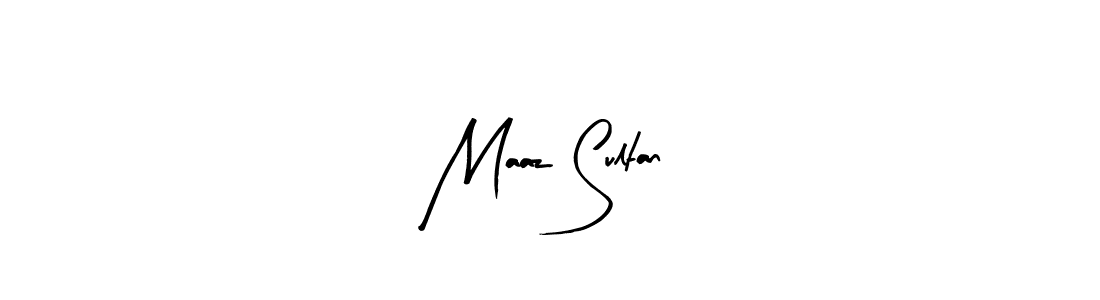 Create a beautiful signature design for name Maaz Sultan. With this signature (Arty Signature) fonts, you can make a handwritten signature for free. Maaz Sultan signature style 8 images and pictures png
