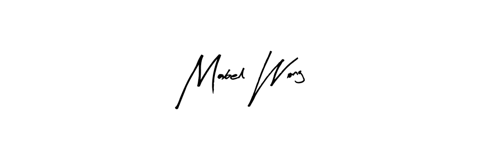 Similarly Arty Signature is the best handwritten signature design. Signature creator online .You can use it as an online autograph creator for name Mabel Wong. Mabel Wong signature style 8 images and pictures png