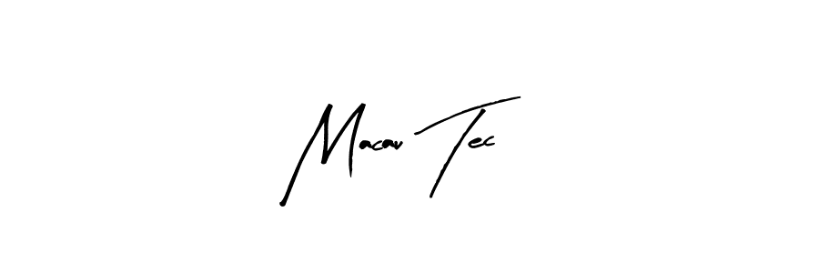 The best way (Arty Signature) to make a short signature is to pick only two or three words in your name. The name Macau Tec include a total of six letters. For converting this name. Macau Tec signature style 8 images and pictures png