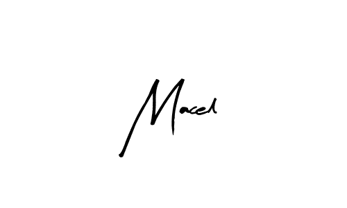 Make a beautiful signature design for name Macel. With this signature (Arty Signature) style, you can create a handwritten signature for free. Macel signature style 8 images and pictures png
