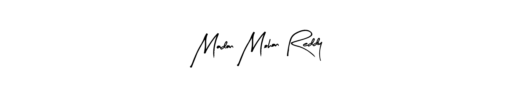 Also we have Madan Mohan Reddy name is the best signature style. Create professional handwritten signature collection using Arty Signature autograph style. Madan Mohan Reddy signature style 8 images and pictures png