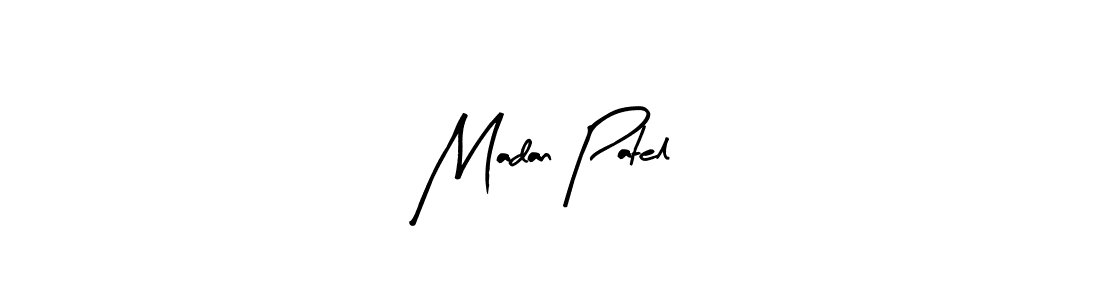 Best and Professional Signature Style for Madan Patel. Arty Signature Best Signature Style Collection. Madan Patel signature style 8 images and pictures png