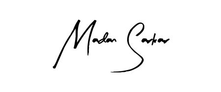Looking for an artistic signature for Madan Sarkar? The Arty Signature calligraphy style gives a sophisticated flow suitable for business cards and emails. Madan Sarkar signature style 8 images and pictures png