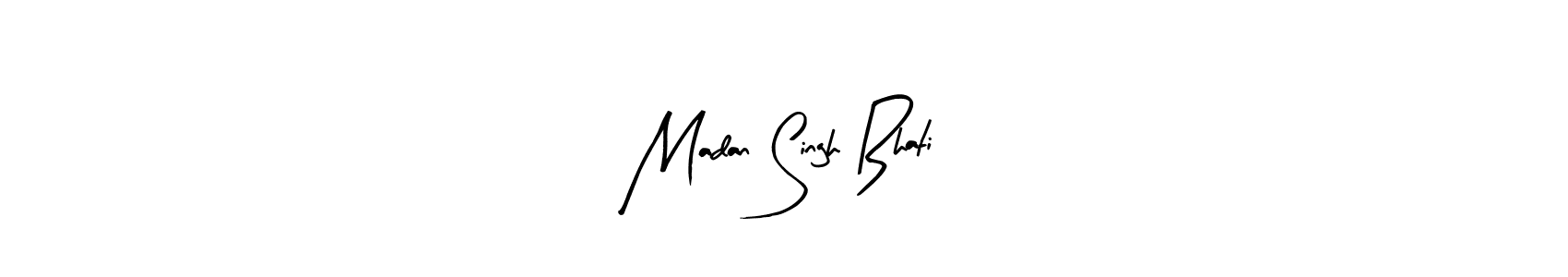 Madan Singh Bhati stylish signature style. Best Handwritten Sign (Arty Signature) for my name. Handwritten Signature Collection Ideas for my name Madan Singh Bhati. Madan Singh Bhati signature style 8 images and pictures png