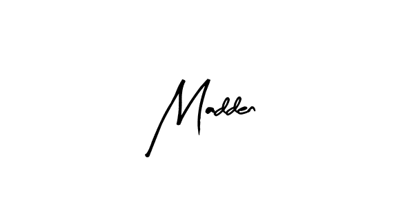 Design your own signature with our free online signature maker. With this signature software, you can create a handwritten (Arty Signature) signature for name Madden. Madden signature style 8 images and pictures png