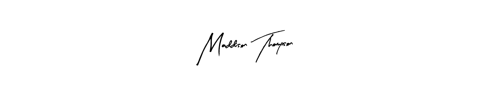Also we have Maddison Thompson name is the best signature style. Create professional handwritten signature collection using Arty Signature autograph style. Maddison Thompson signature style 8 images and pictures png