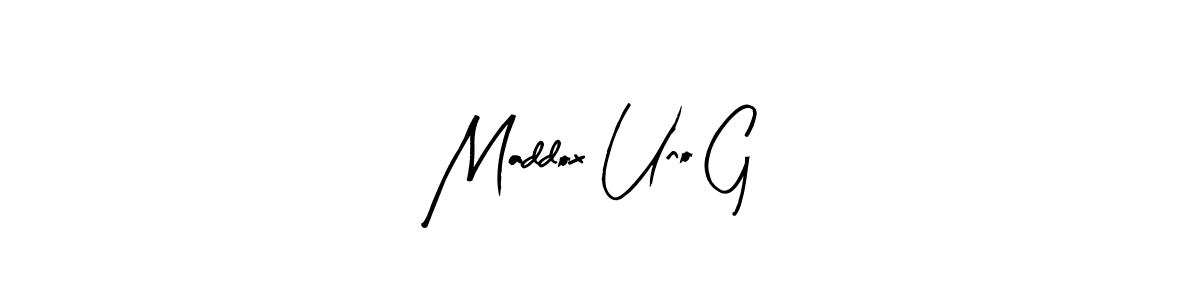 Also You can easily find your signature by using the search form. We will create Maddox Uno G name handwritten signature images for you free of cost using Arty Signature sign style. Maddox Uno G signature style 8 images and pictures png