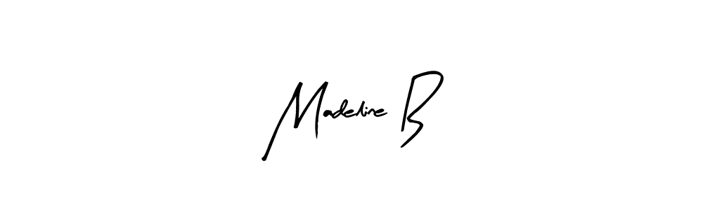 Make a beautiful signature design for name Madeline B. Use this online signature maker to create a handwritten signature for free. Madeline B signature style 8 images and pictures png