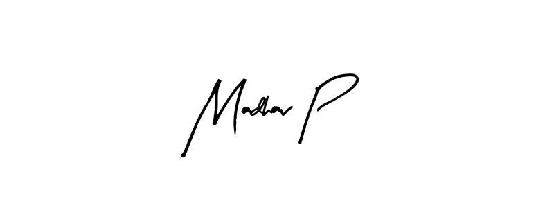Best and Professional Signature Style for Madhav P. Arty Signature Best Signature Style Collection. Madhav P signature style 8 images and pictures png