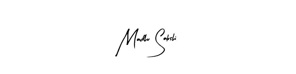 Also You can easily find your signature by using the search form. We will create Madhu Sakshi name handwritten signature images for you free of cost using Arty Signature sign style. Madhu Sakshi signature style 8 images and pictures png