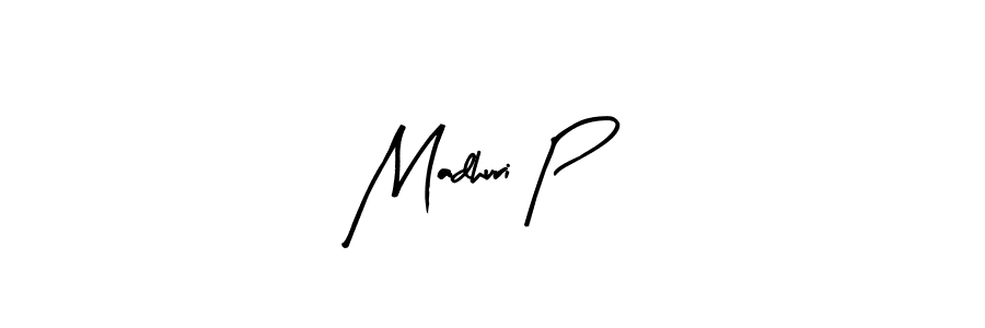 You should practise on your own different ways (Arty Signature) to write your name (Madhuri P) in signature. don't let someone else do it for you. Madhuri P signature style 8 images and pictures png