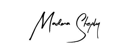 Once you've used our free online signature maker to create your best signature Arty Signature style, it's time to enjoy signing your documents with Madona Stephy name. Madona Stephy signature style 8 images and pictures png