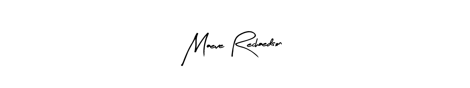 It looks lik you need a new signature style for name Maeve Rechaedson. Design unique handwritten (Arty Signature) signature with our free signature maker in just a few clicks. Maeve Rechaedson signature style 8 images and pictures png