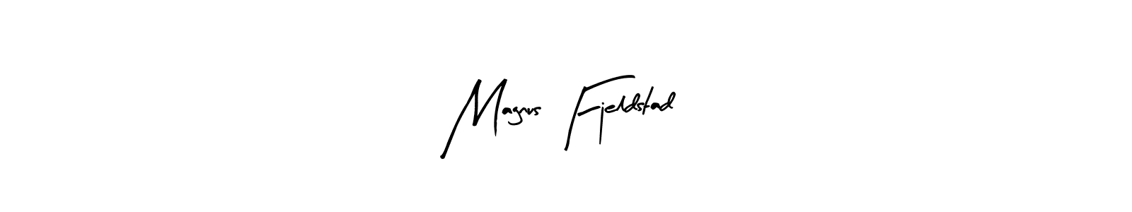 Similarly Arty Signature is the best handwritten signature design. Signature creator online .You can use it as an online autograph creator for name Magnus Fjeldstad. Magnus Fjeldstad signature style 8 images and pictures png