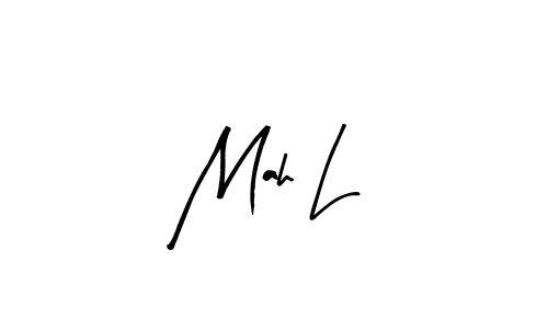 How to make Mah L signature? Arty Signature is a professional autograph style. Create handwritten signature for Mah L name. Mah L signature style 8 images and pictures png