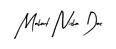 Also we have Mahant Nisha Das name is the best signature style. Create professional handwritten signature collection using Arty Signature autograph style. Mahant Nisha Das signature style 8 images and pictures png