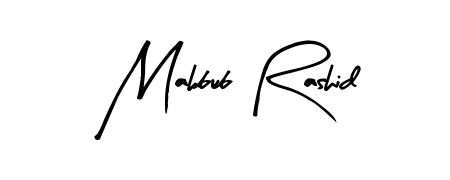 The Arty Signature signature style provides a bold statement for name Mahbub Rashid. Designed for business owners, executives, and leaders. Mahbub Rashid signature style 8 images and pictures png