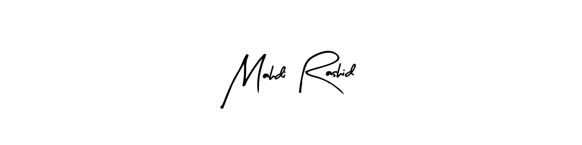 Also You can easily find your signature by using the search form. We will create Mahdi Rashid name handwritten signature images for you free of cost using Arty Signature sign style. Mahdi Rashid signature style 8 images and pictures png