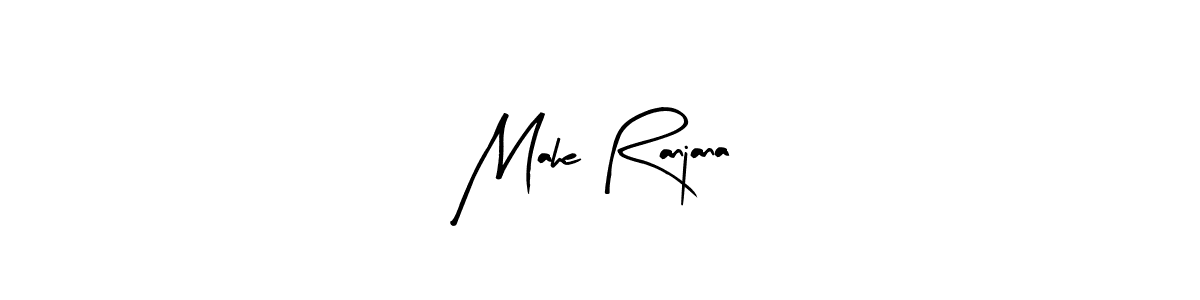 Make a beautiful signature design for name Mahe Ranjana. With this signature (Arty Signature) style, you can create a handwritten signature for free. Mahe Ranjana signature style 8 images and pictures png