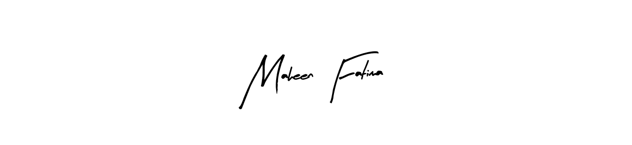 Design your own signature with our free online signature maker. With this signature software, you can create a handwritten (Arty Signature) signature for name Maheen Fatima. Maheen Fatima signature style 8 images and pictures png